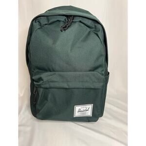 HERSCHEL CLASSIC XL Backpack NWT Dk Green 16" Laptop